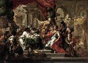 Sebastiano Conca Alexander the Great in the Temple of Jerusalem painting